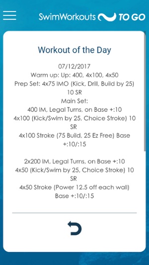 Swim Workouts To Go(圖3)-速報App