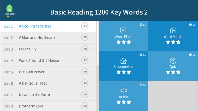 Basic Reading 1200 Key Words 2(圖3)-速報App