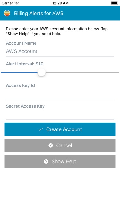 Billing Alerts for AWS screenshot 4