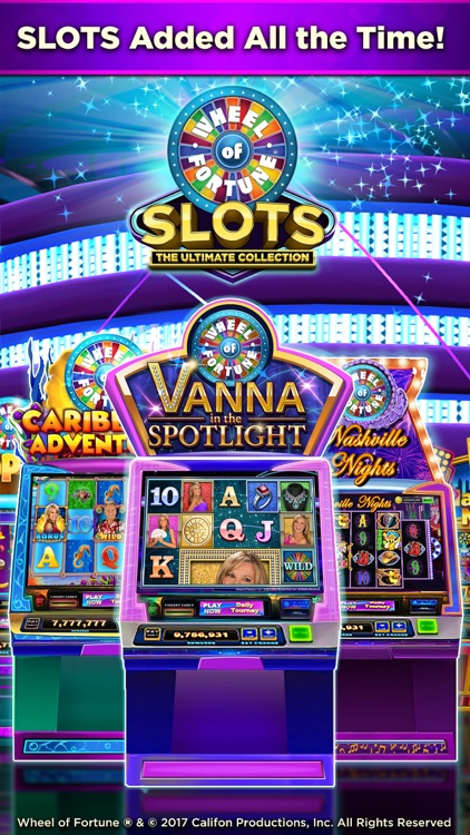 slots wheel of fortune free