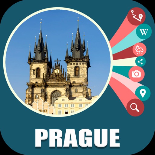 Prague Czech Republic Travel icon