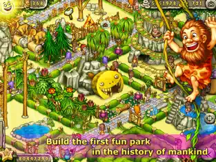 Screenshot 1 Prehistoric Fun Park Builder iphone