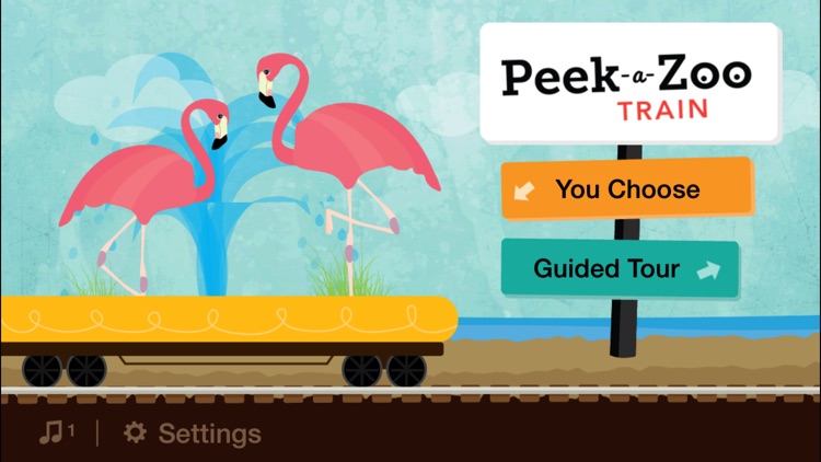Peek-a-Zoo Train