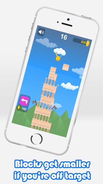 Stack Tower Game - build the tallest tower