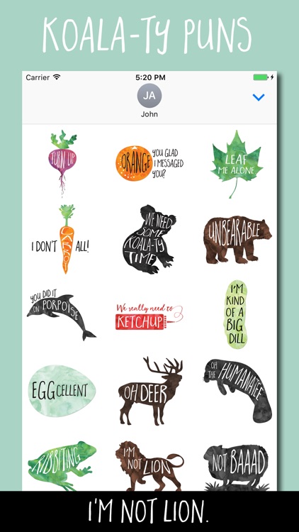 Sticky Puns - Punny stickers