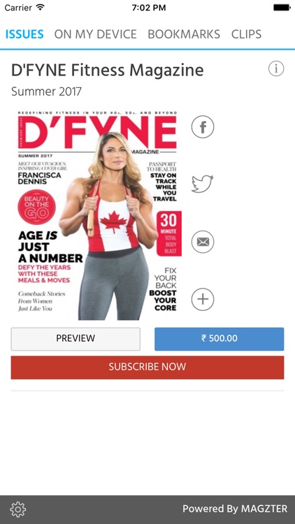 D'FYNE Fitness Magazine