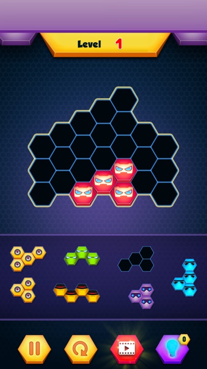 Super Hero Hexa Puzzle screenshot-4