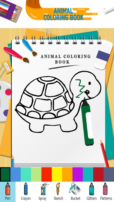 Kids Coloring Book free app pa screenshot 4