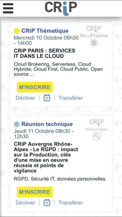 How to cancel & delete CRIP - Réseau social from iphone & ipad 3