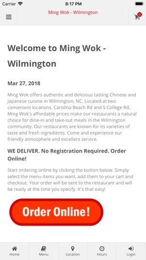 Ming Wok Wilmington(圖1)-速報App