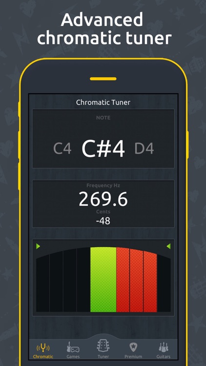 Guitar Tuner - Ukulele & Bass