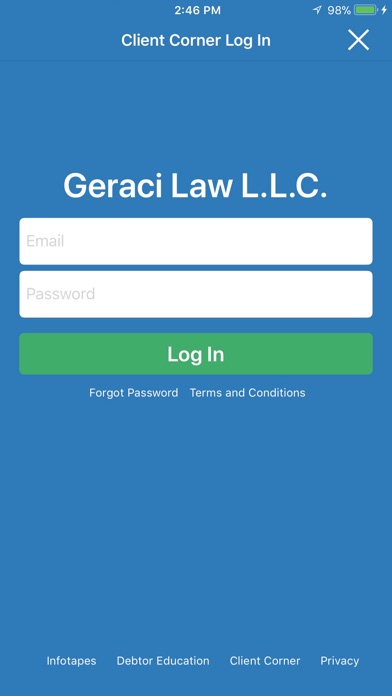 Geraci Law screenshot 2