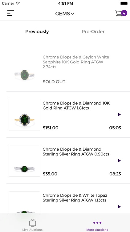 Gemporia Jewelry Auctions