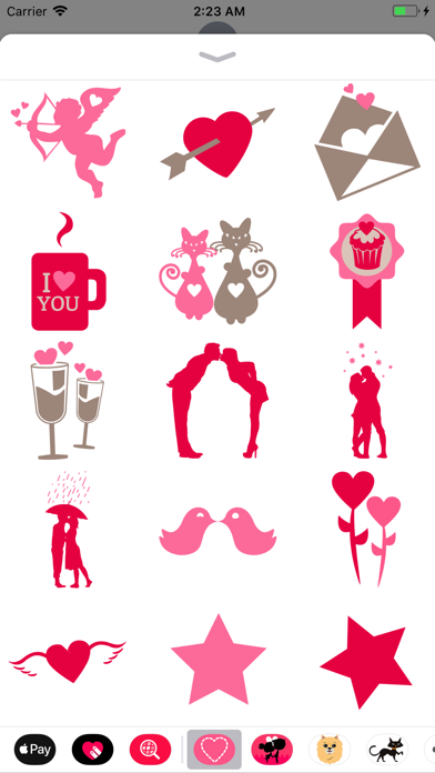 Valentine's Love Stickers! screenshot 2