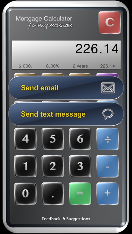 Mortgage Calculator for Professionals