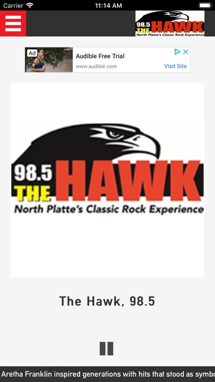 The Hawk 98.5 by Armada Media Corporation