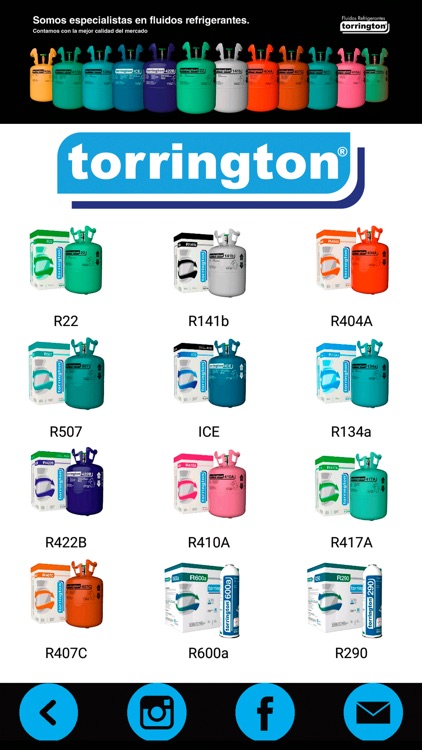 Torrington Refrigerantes