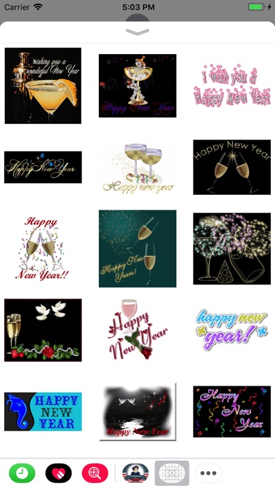 New Year & Diwali GIF Stickers screenshot 2