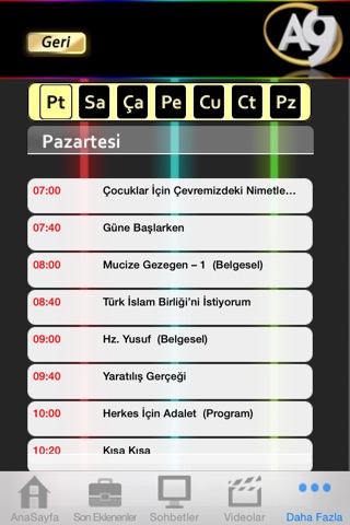 A9 TV screenshot 4