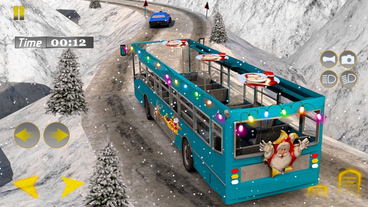 Off-Road Snow Bus Driving 2018