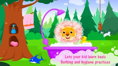 Animal Bathing Game for Kids screenshot 2