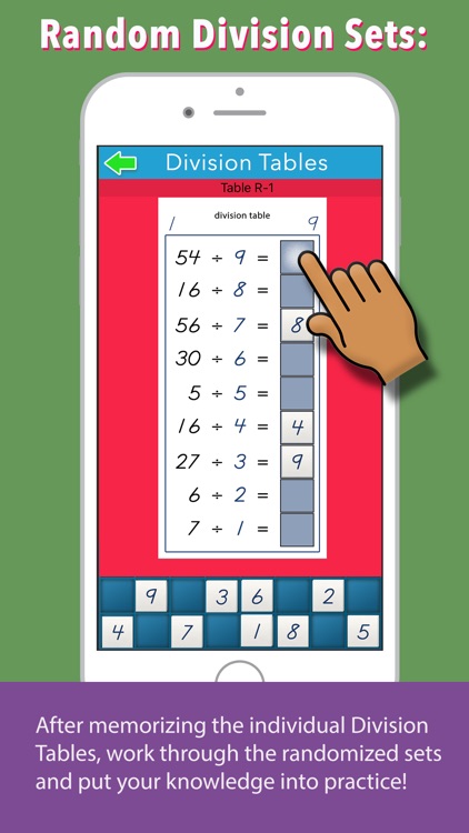 Montessori Division Tables screenshot-3