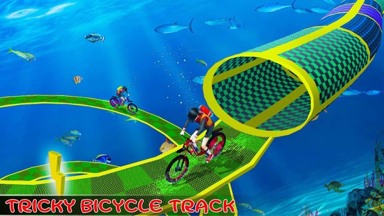 Water Park MMX Bicycle Rider