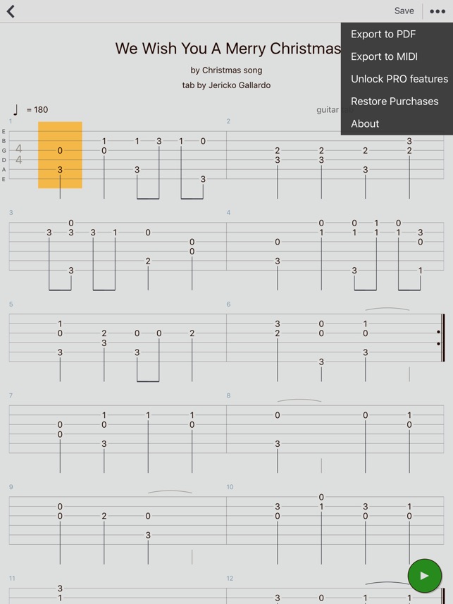Guitar Tabs X Tabs Editor On The App Store