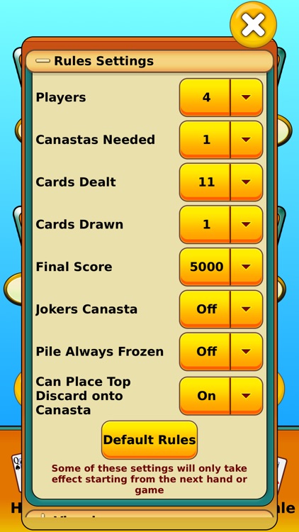 Canasta - Online & offline screenshot-4