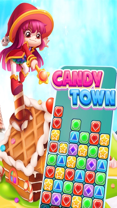 Candy Town: Papa's Lab screenshot 2
