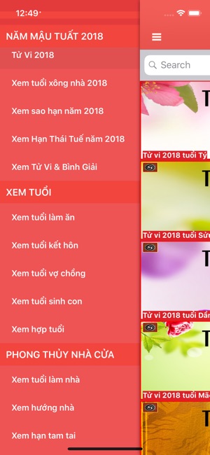 Tử Vi 2018 -Xem bói,phong thuỷ(圖1)-速報App