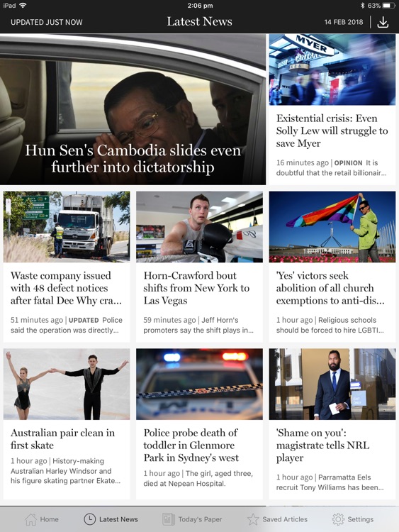 The SMH for iPad screenshot-3