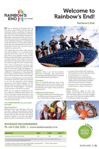 YHA Auckland Magazine screenshot 4