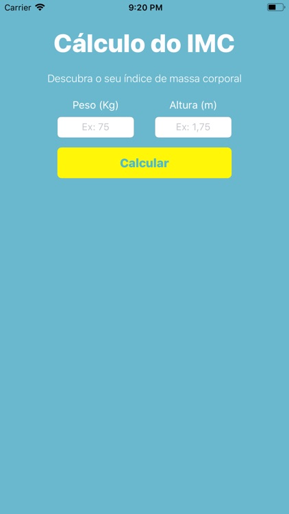 IMC-Calculated Body Mass Index