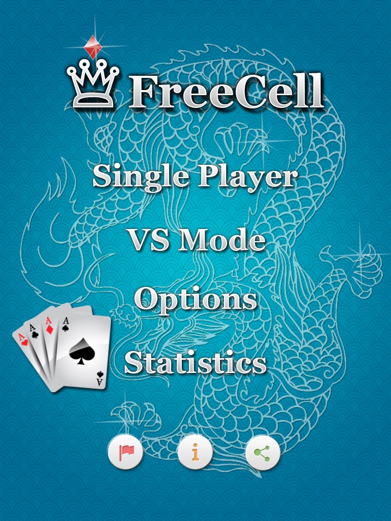 New FreeCell Solitaire HD screenshot 4