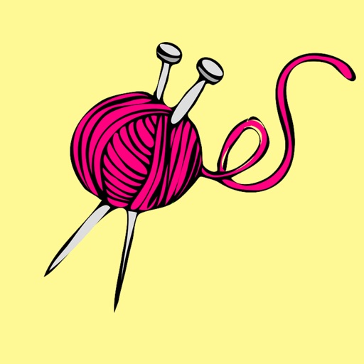 Knit and Yarn Stickers icon