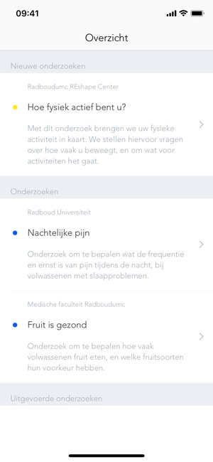 REach - voor zorg onderzoek(圖1)-速報App