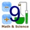 Comprehensive study material for Grade 9 Math and Science in the form of multiple choice questions