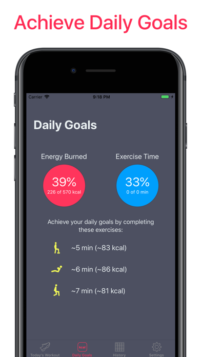 AutoWorkout Exercise Tracker screenshot 2