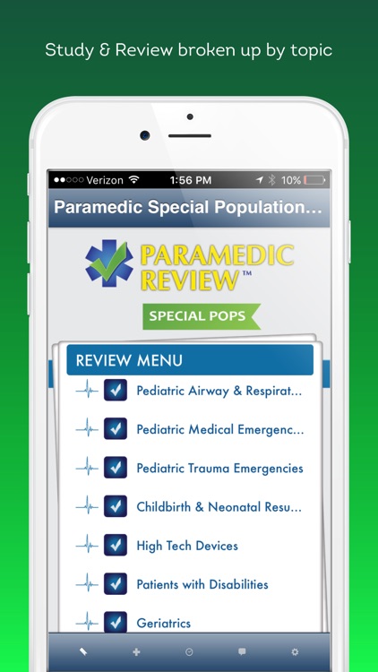 Paramedic Special Populations Review