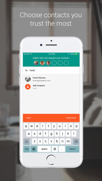 Trusted Contacts screenshot-0