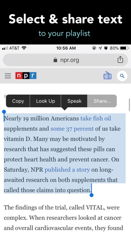 Text to Speech News - Motoread screenshot-5