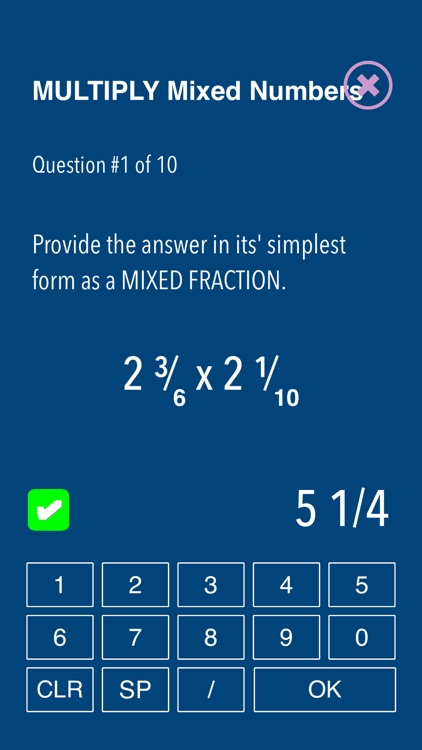 Practice Fraction puzzels screenshot-7