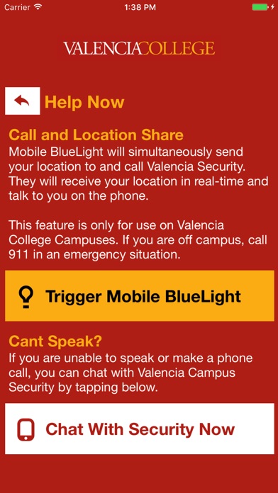 Valencia College Safety screenshot 3