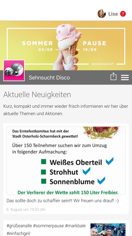 Sehnsucht Disco