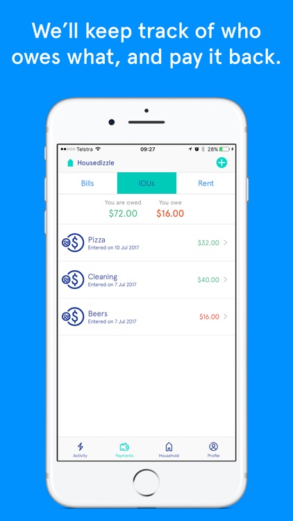easyshare – Split payments app screenshot-4