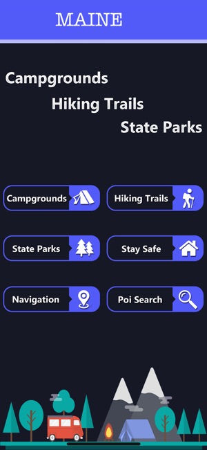 Campgrounds & Rv's In Maine(圖2)-速報App