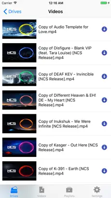 Screenshot 1 Cloud MX Player iphone