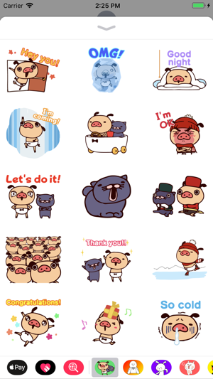 Mooty Funny Emoji Stickers App(圖2)-速報App