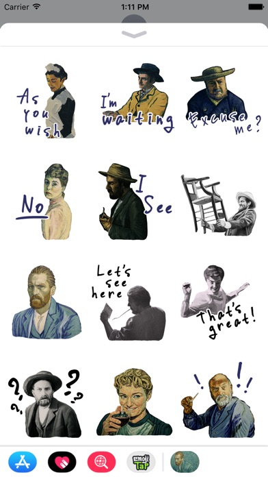 Loving Vincent Stickers screenshot 3